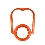 Alça dois dedos laranja - cód. 678